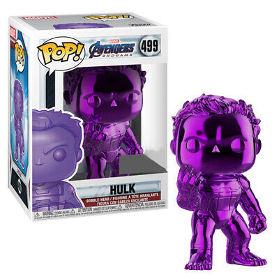 Funko Pop ! Marvel 499 Hulk purple chrome