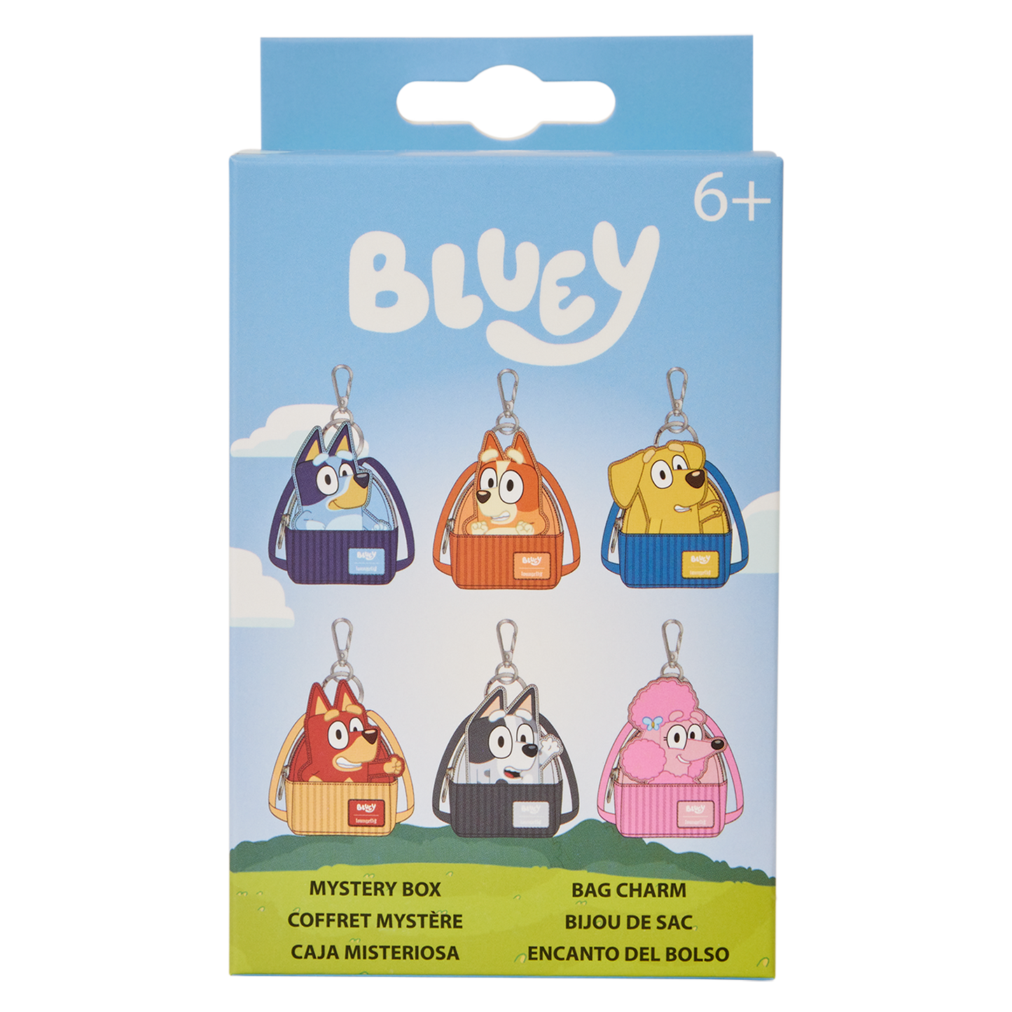Loungefly BBC Bluey Mystery Mini Backpack Keychain Charm