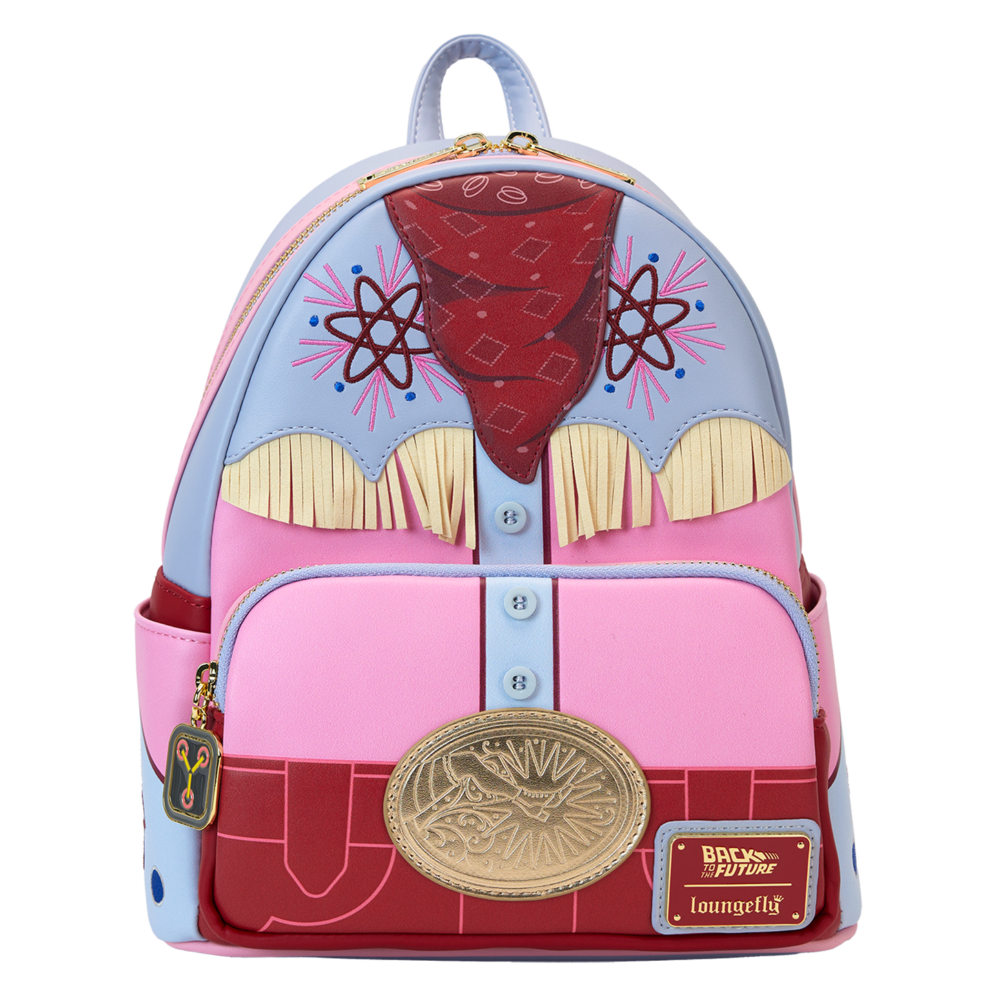 Loungefly Universal Back To The Future 40th Anniversary Mini Backpack