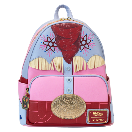 Loungefly Universal Back To The Future 40th Anniversary Mini Backpack
