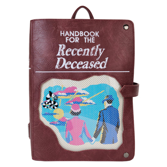 Loungefly Warner Brothers Beetlejuice Handbook For The Recently Deceased Mini backpack