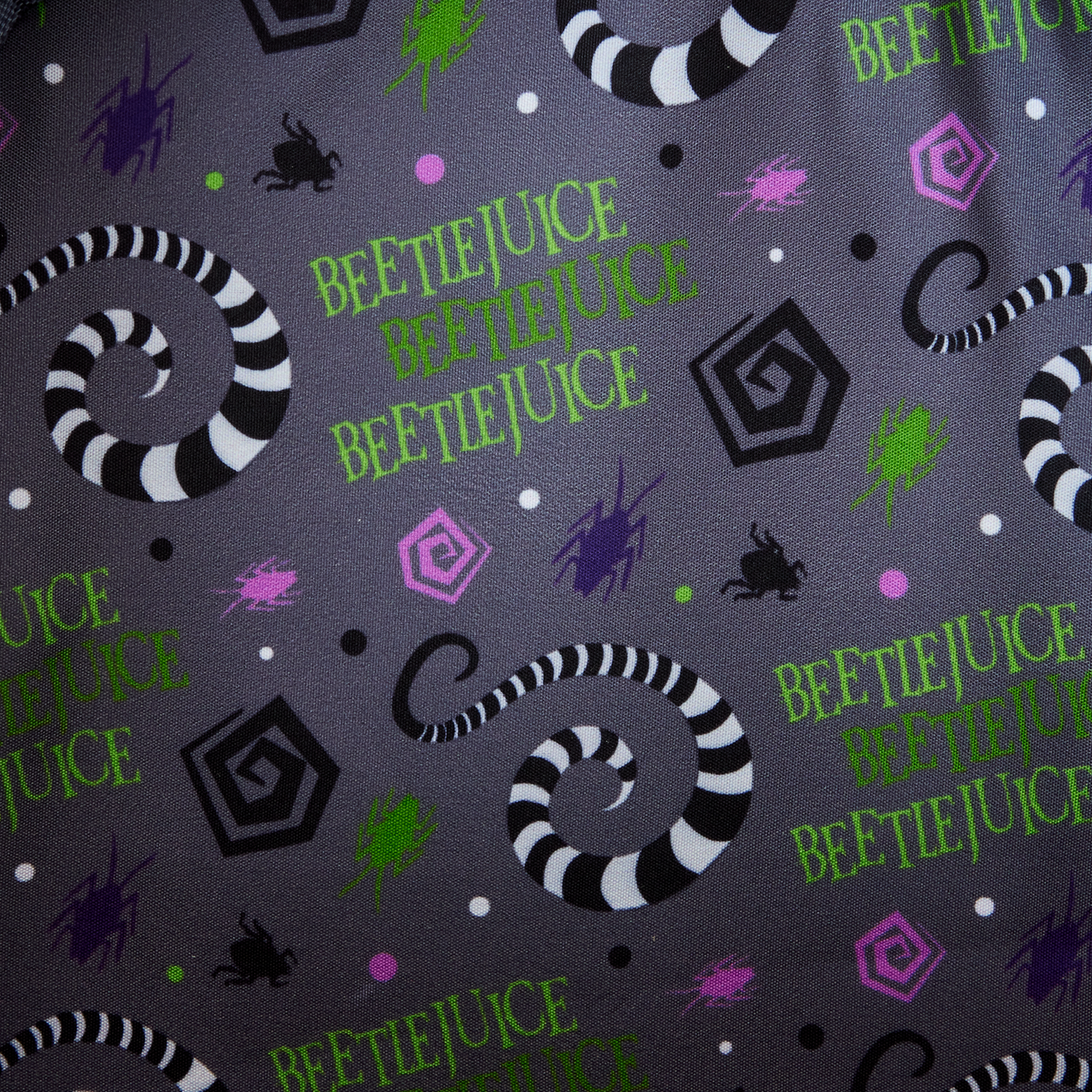 Loungefly Beetlejuice Carousel Glow In The Dark Cosplay Mini Backpack