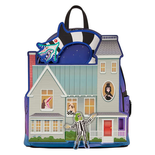 Loungefly Warner Brothers Beetlejuice Mini Backpack