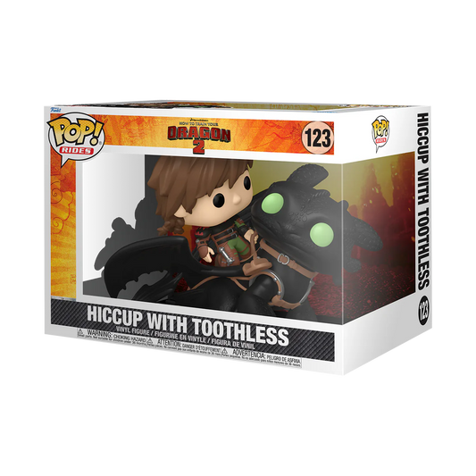 Funko Pop ! Rides 123 Hiccup and Toothless