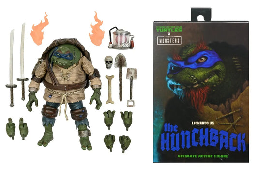 NECA - TMNT x Universal Monsters , Leonardo as The hunchback