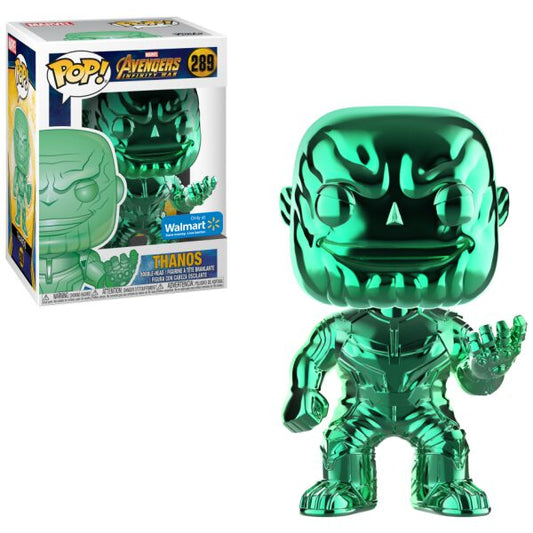 Funko Pop ! Marvel 289 Thanos (green chrome)