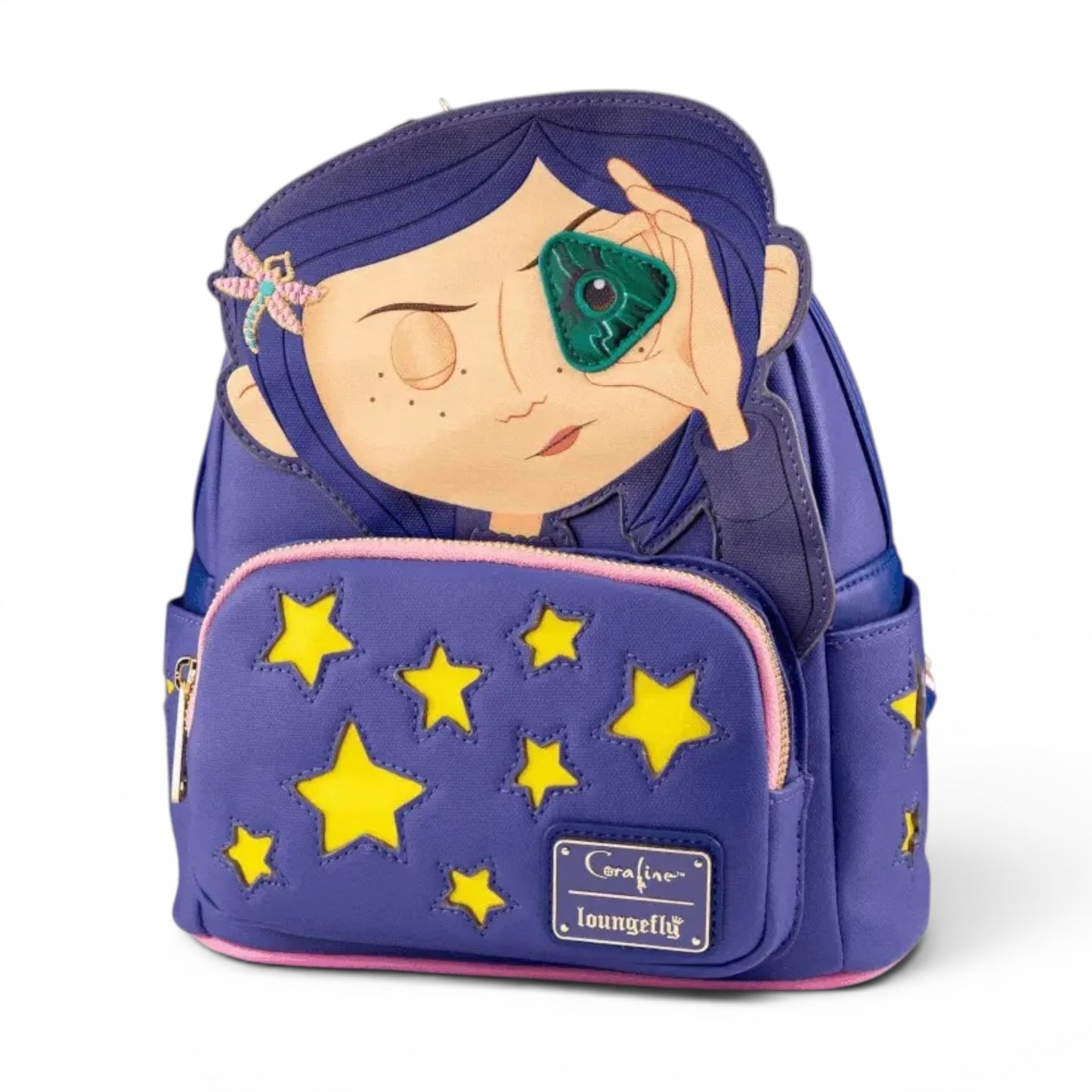 Loungefly Laika Coraline Stars Cosplay Mini Backpack