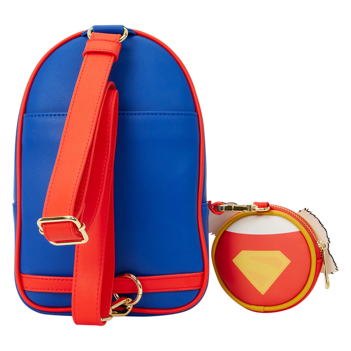 Loungefly DC Supergirl Krypto Sling Crossbody Bag