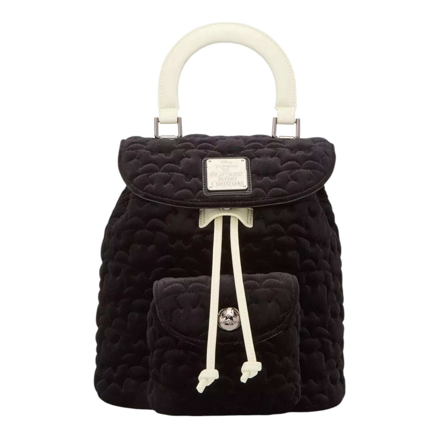 Loungefly Disney The Nightmare Before Christmas Quilted Bat Mini Backpack