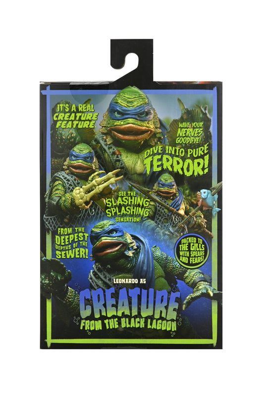 NECA - TMNT X Universal Monsters , Leonardo as the Creature