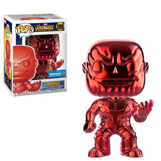Funko Pop ! Marvel 289 Thanos (red chrome)