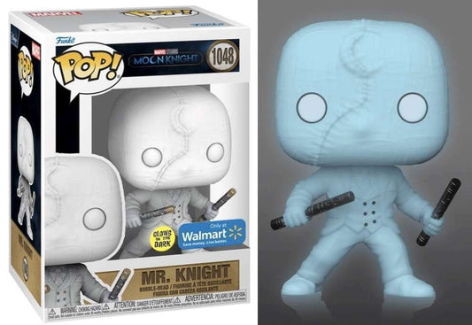 Funko Pop ! Marvel 1048 Mr Knight GITD