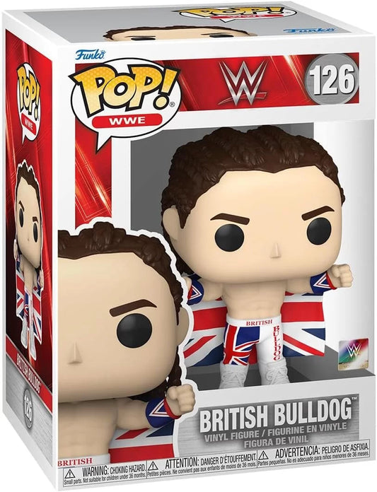 Funko Pop ! WWE 126 British Bulldog