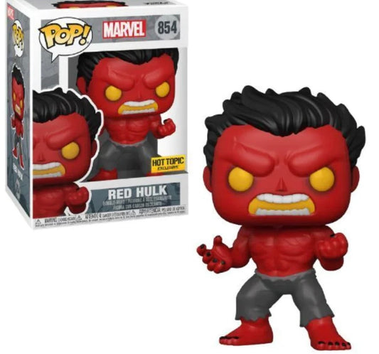 Funko Pop ! Marvel 854 Red Hulk