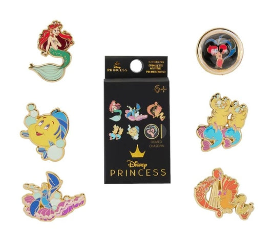 Loungefly Disney The Little Mermaid 35th Anniversary Life Is The Bubbles Mystery Box Pins