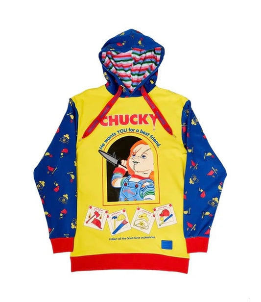 Loungefly Universal Childs Play Chucky Hooded Sweatshirt
