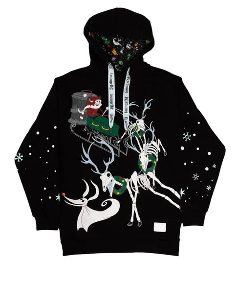 Loungefly Disney The Nightmare Before Christmas Town Hooded Sweatshirt