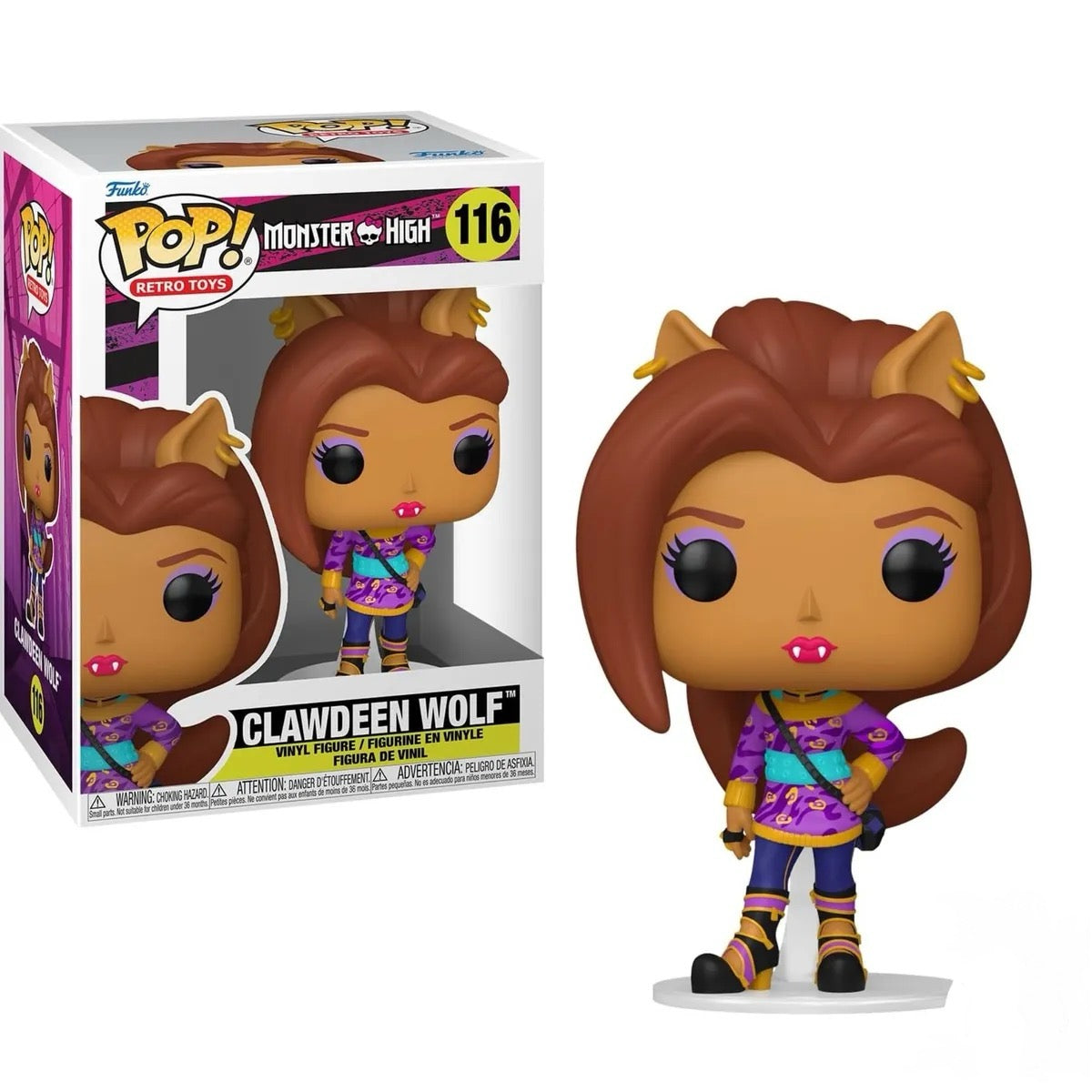 Funko Pop ! Retro toys 116 Clawdeen Wolf