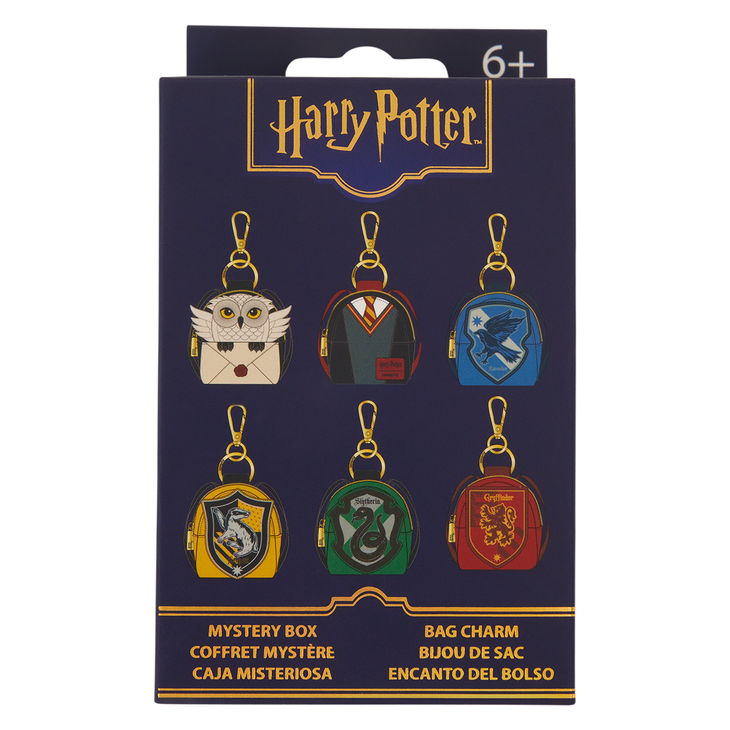Loungefly Warner Brothers Harry Potter Cosplay Mystery Mini Backpack Bag Charm