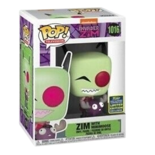 Funko Pop ! TV 1016 Zim with minimoose