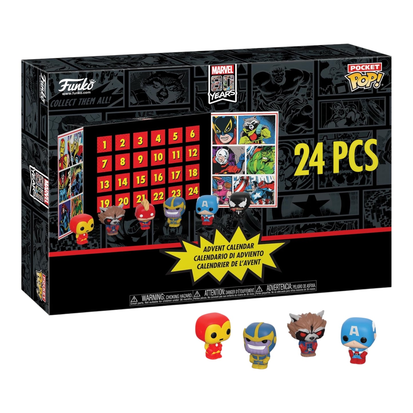 Funko Pocket Pop ! Marvel - Advent Calendar