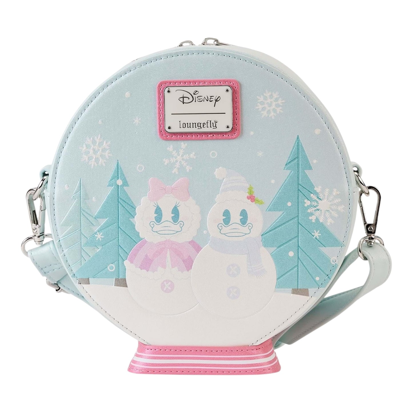 Loungefly Mickey And Friends Snow Globe Crossbody