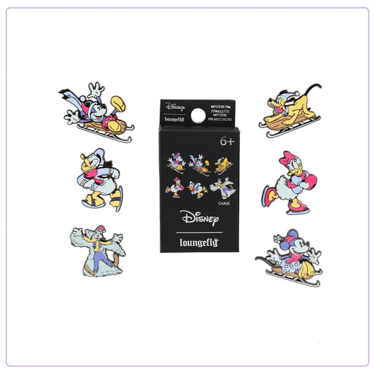 Loungefly Disney Mickey And Friends Winter Wonderland Mystery Pin