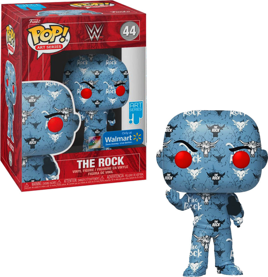 Funko Pop ! WWE Art series 44 The Rock
