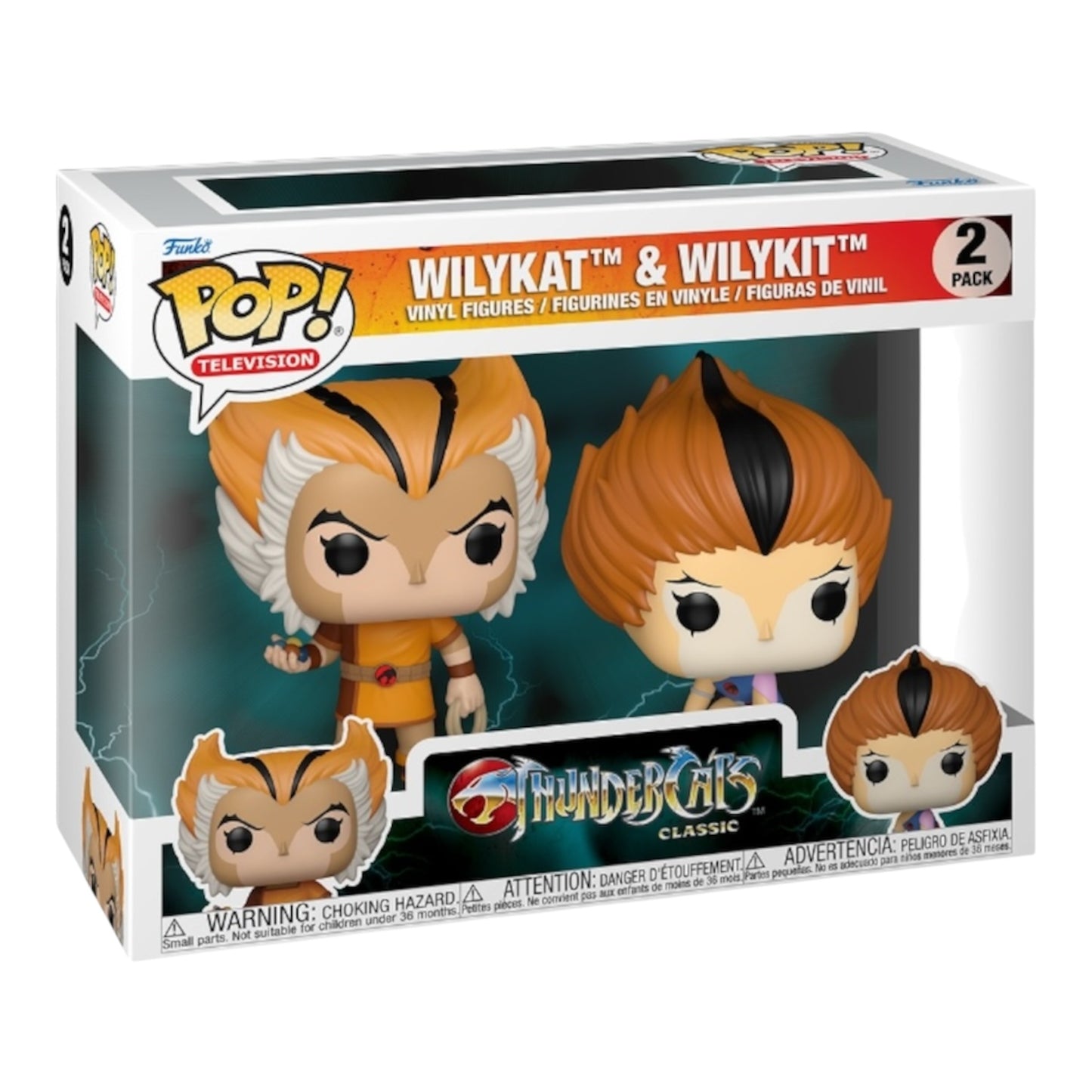 Funko Pop ! TV 2 Pack Wilykat and Wilykit
