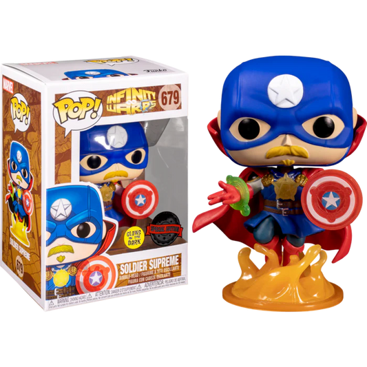 Funko Pop ! Games 679 Soldier supreme GITD