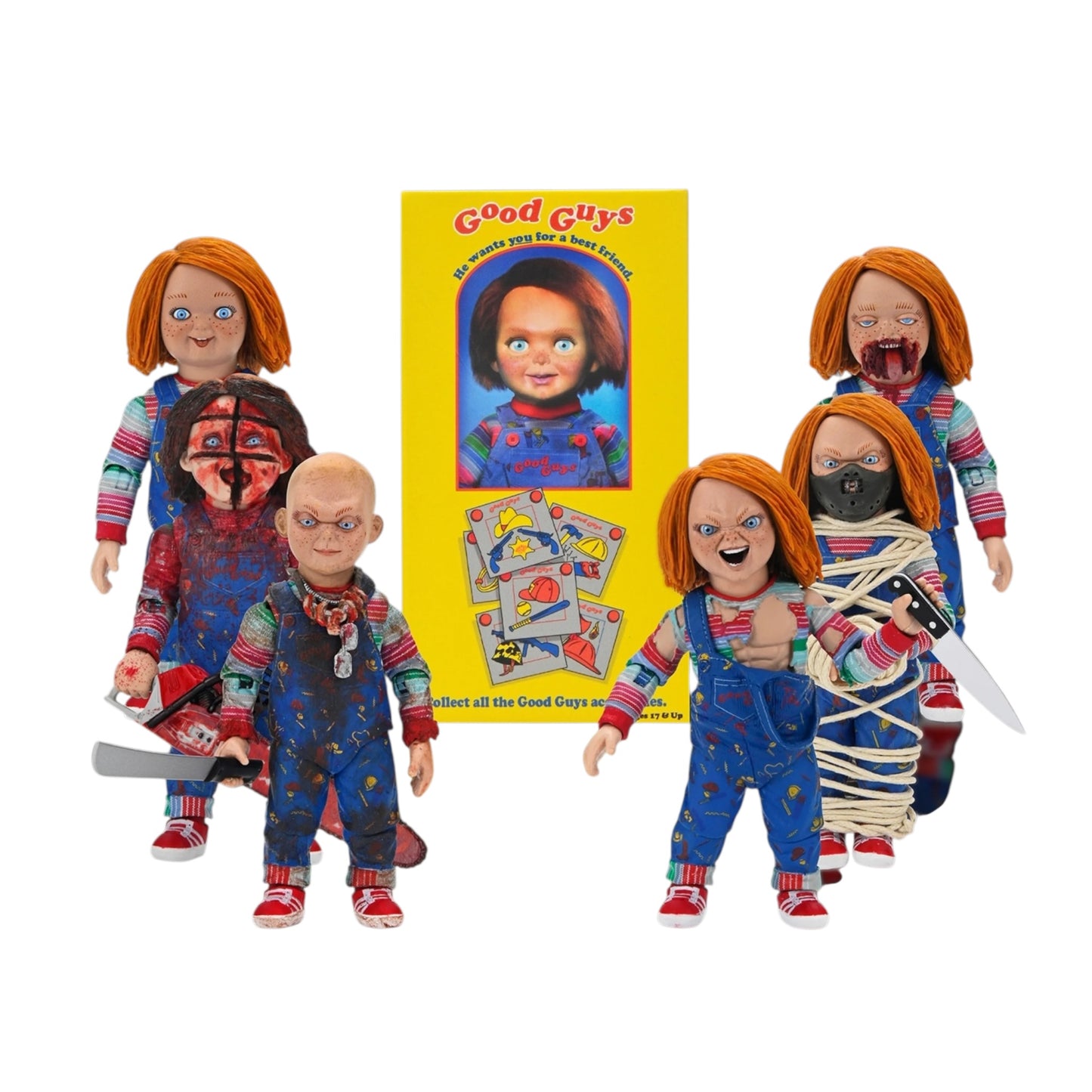 NECA - Chucky : TV Series Good Guy Blind Box , Assortment 7” Figure