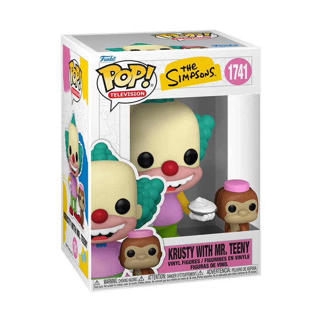 Funko Pop ! TV 1741 Krusty with Mr.Teeny