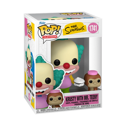 Funko Pop ! TV 1741 Krusty with Mr.Teeny