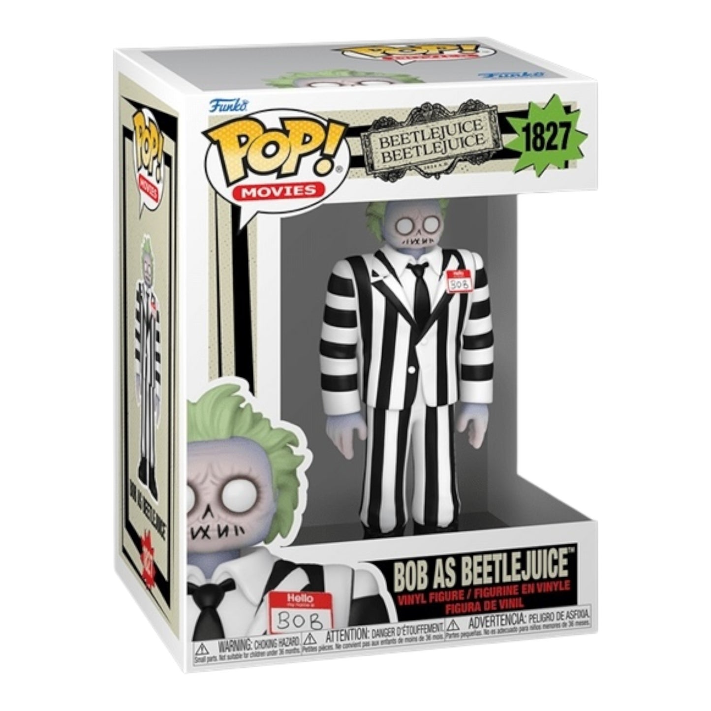Funko Pop ! Movies 1827 Bob as Beetlejuice