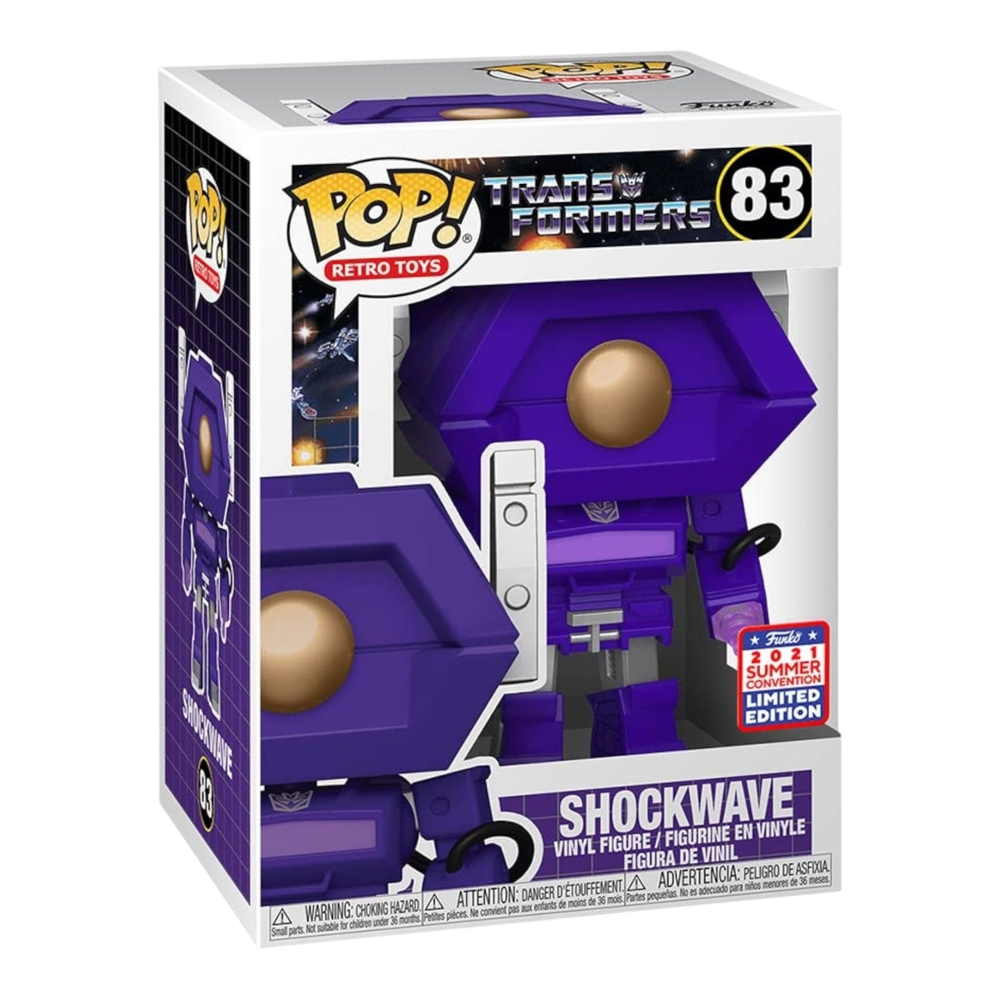 Funko Pop ! Retro toys 83 Shockwave