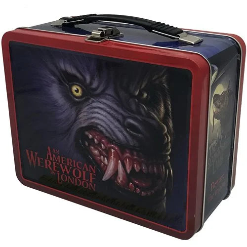 An American werewolf in London tin tote