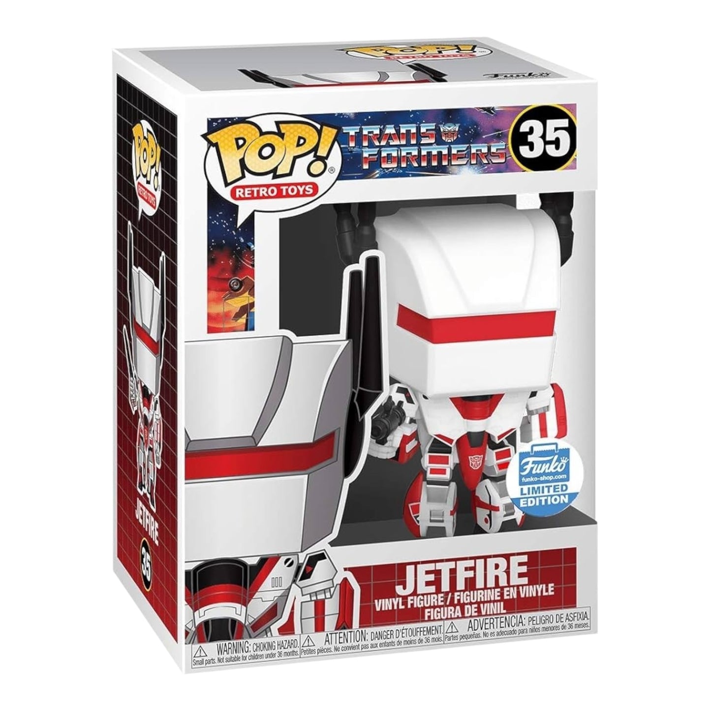 Funko Pop ! Retro toys 35 Jetfire