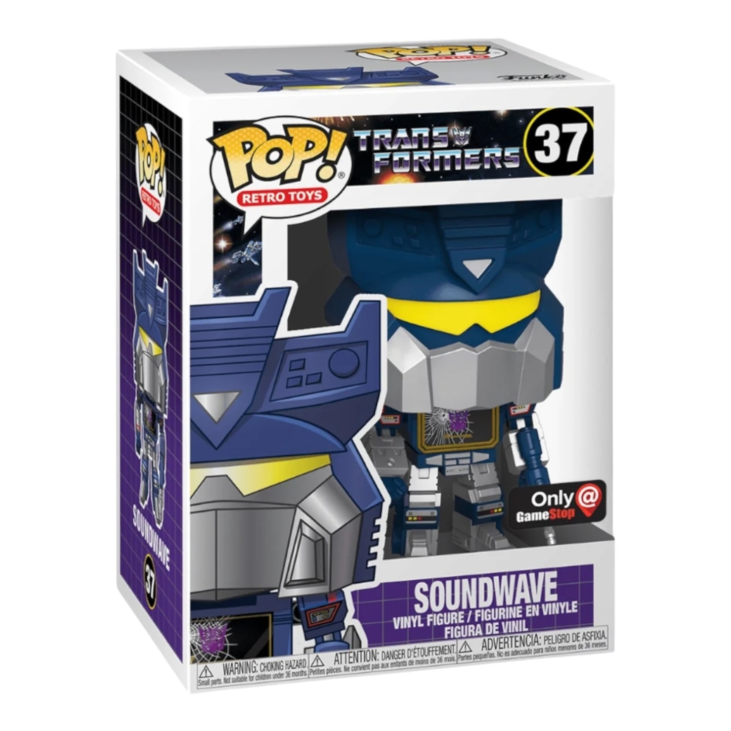 Funko Pop ! Retro toys 37 Soundwave