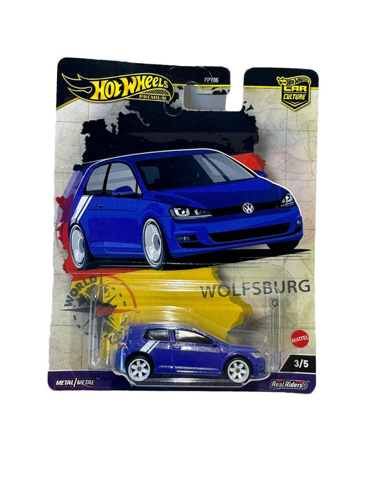 Hot Wheels Premium - Wolfsburg Volkswagen Golf MK7