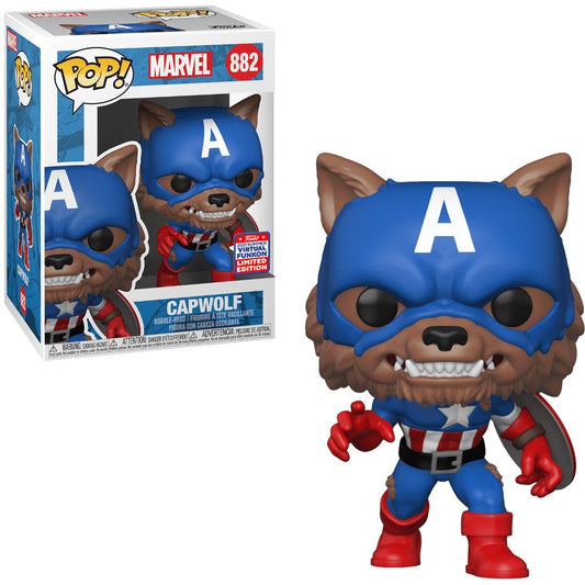Funko Pop ! Marvel 882 Capwolf