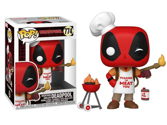 Funko Pop ! Marvel 774 Backyard Griller Deadpool