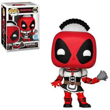 Funko Pop ! Marvel 688 Deadpool French maid