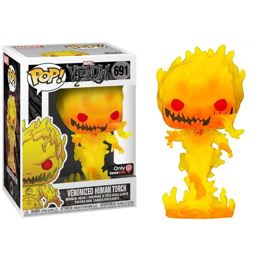 Funko Pop ! Marvel 691 Venomized Human Torch