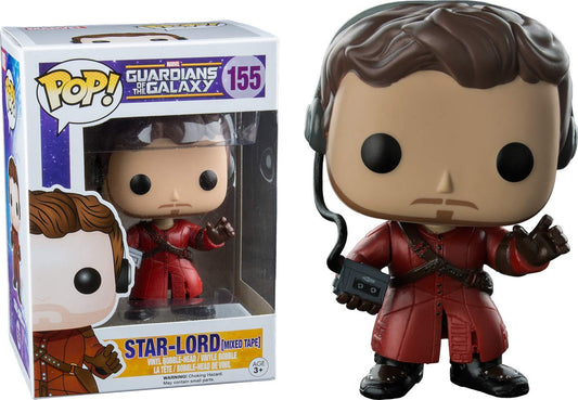 Funko Pop ! Marvel 155 Star-Lord (mixed tape)