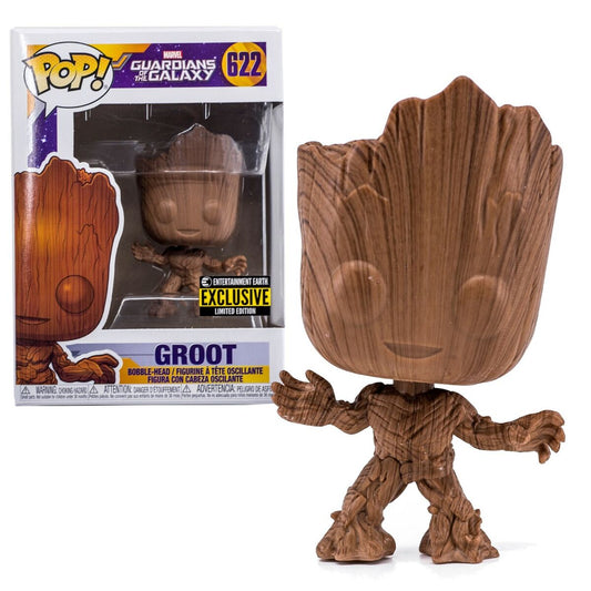 Funko Pop ! Marvel 622 Groot (wood)