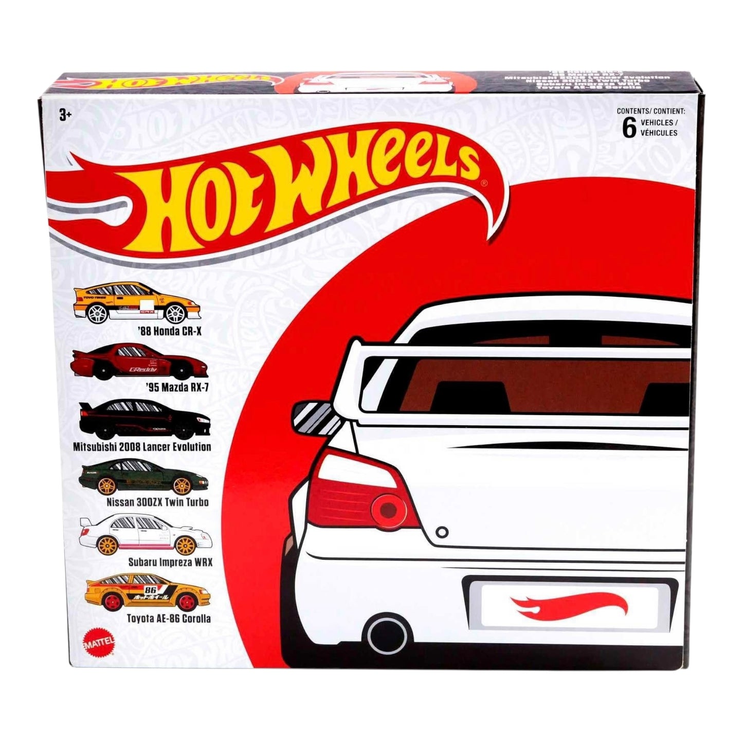 Hot wheels - Premium Box of 6 ,2021 Japanese car culture
