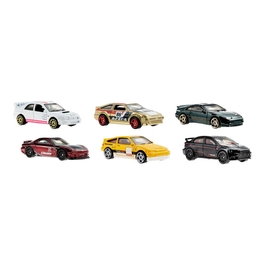 Hot wheels - Premium Box of 6 ,2021 Japanese car culture