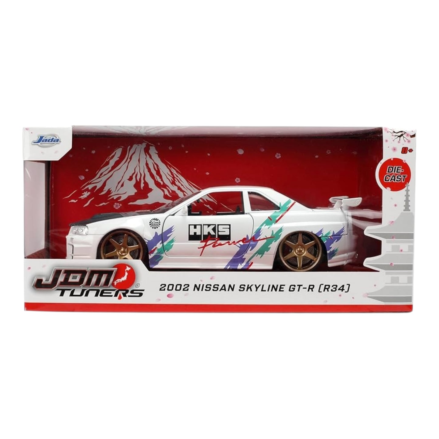 Jada - Die-Cast 1:24 Scale - JDM Tuners : Skyline GT-R (R34)