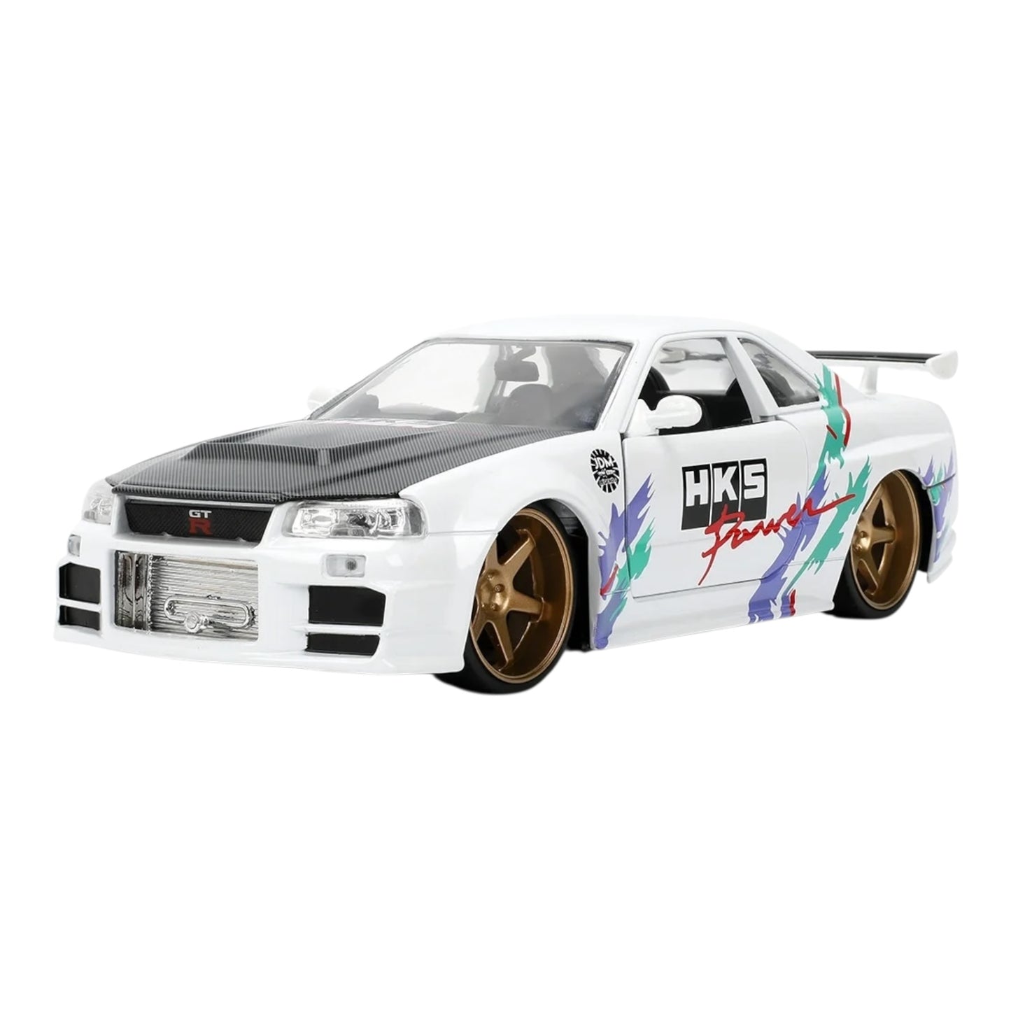 Jada - Die-Cast 1:24 Scale - JDM Tuners : Skyline GT-R (R34)