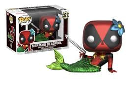 Funko Pop ! Marvel 321 mermaid Deadpool (metallic)